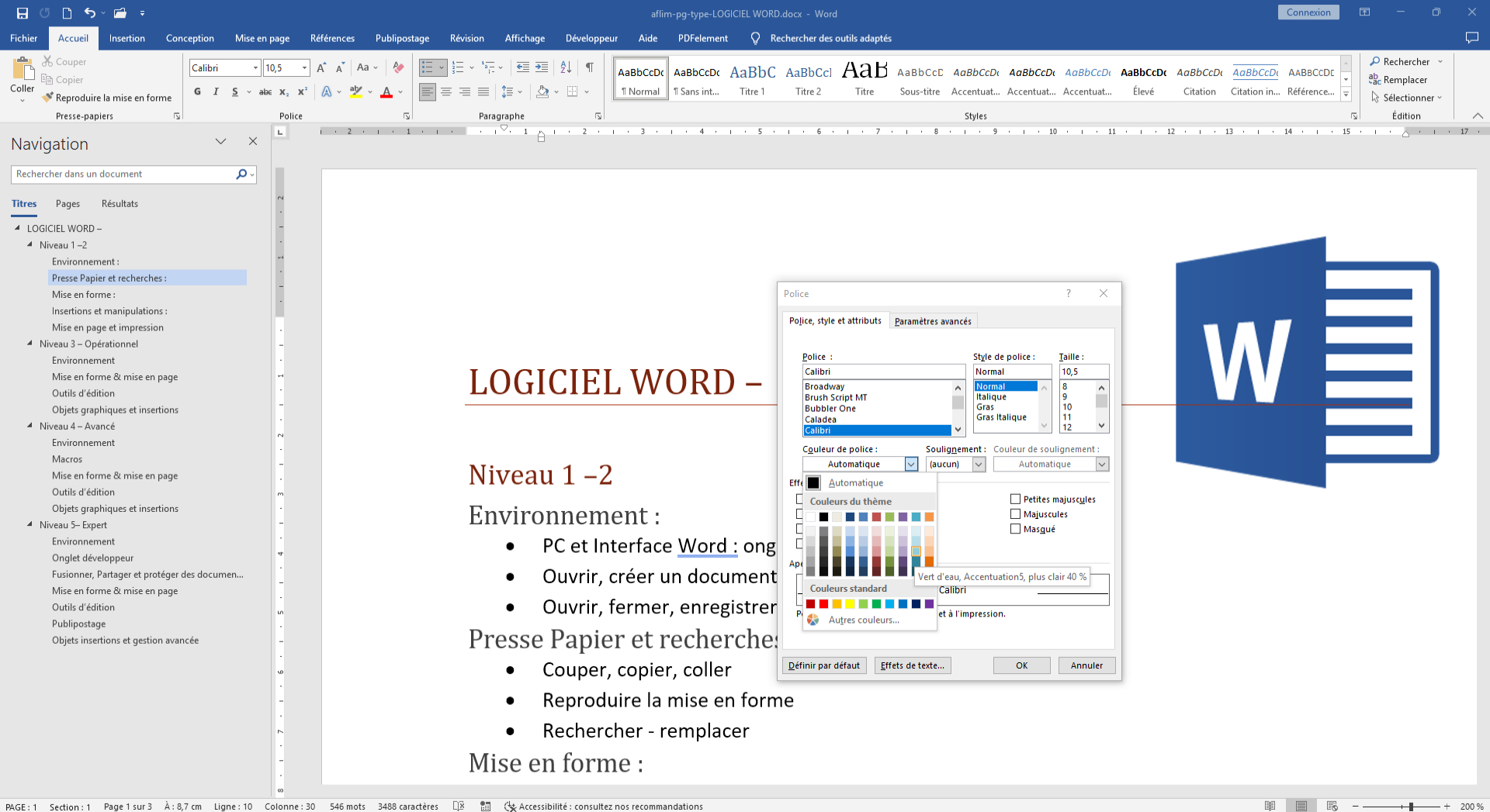 Maîtriser Microsoft Word pour améliorer sa productivité